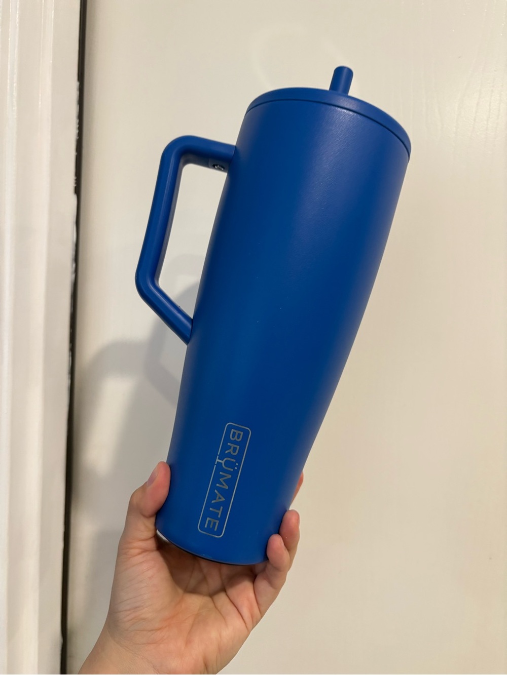 BrüMate Royal Blue Insulated Tumbler with Handle - Picture 7 of 10